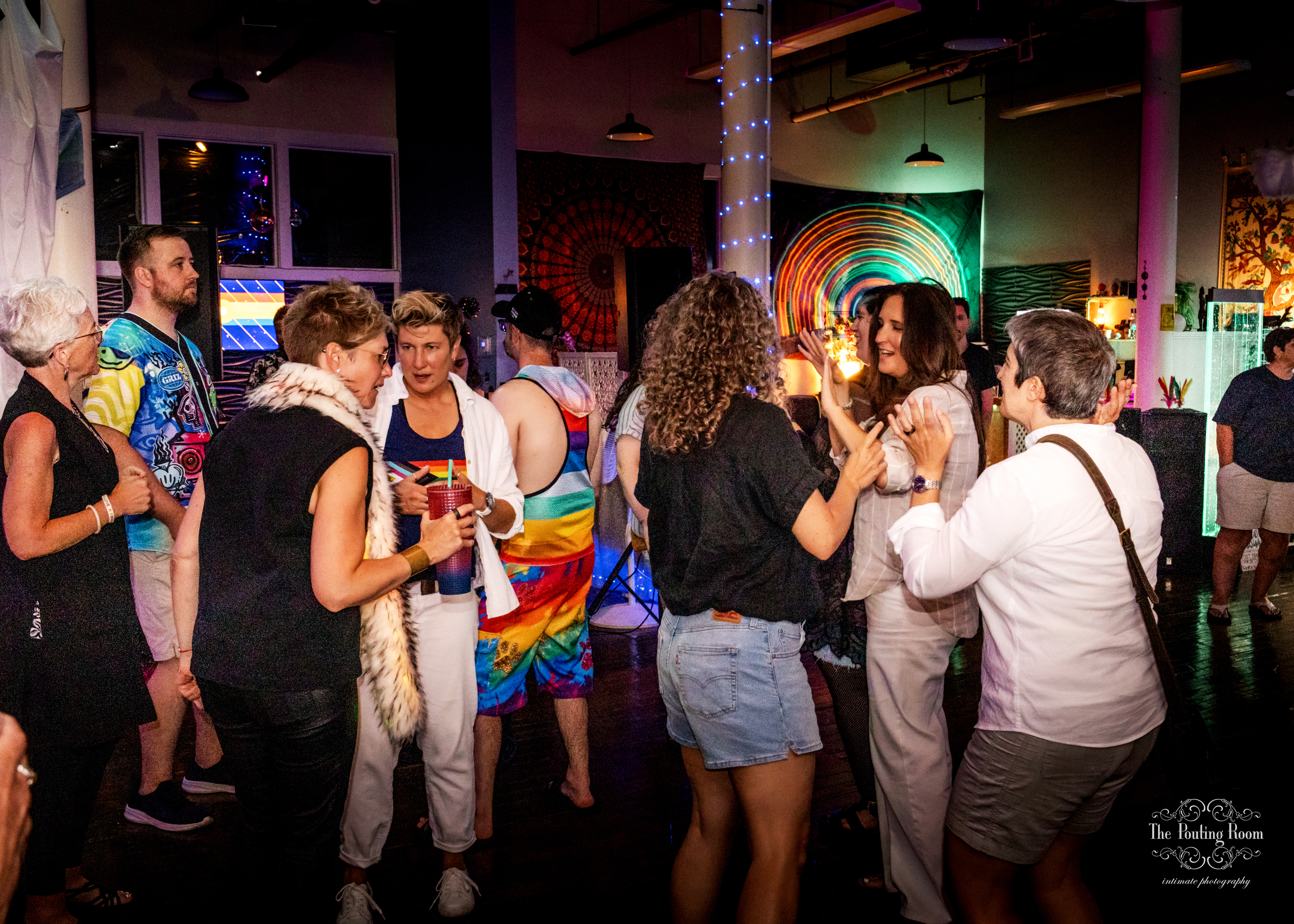 Guests dancing at the Inaugural Plymouth Tea Dance in Plymouth, Massachusetts